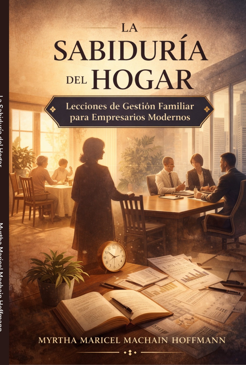 Cover of La Sabiduría del Hogar: Lecciones de Gestión Familiar para Empresarios Modernos